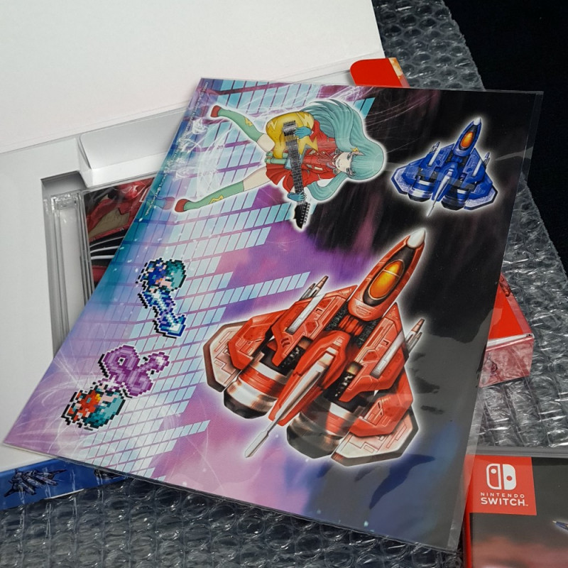 Raiden IV X Mikado Remix Limited Edition SWITCH Japan Shooting Game