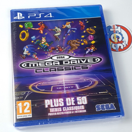 Sega MegaDrive Classics PS4 FR Ed. New 51Games Mega Drive Compilation