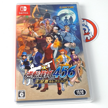 Apollo Justice Ace Attorney Trilogy (Gyakuten Saiban 4 5 6) Switch Multilanguage Japan NEW