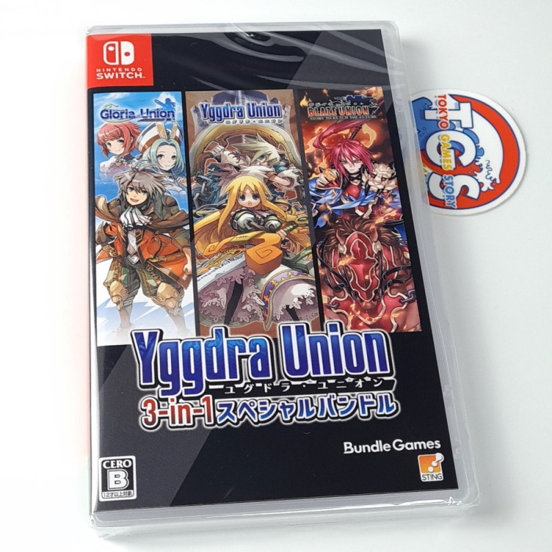 Yggdra Union 3-in-1 Special Bundle Switch Japan Physical Game NEW Tactical