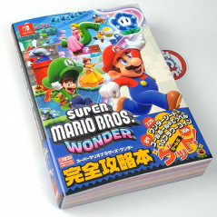 Super Mario Brothers Wonder Perfect Guidebook Japan New (Guide Nintendo Switch)
