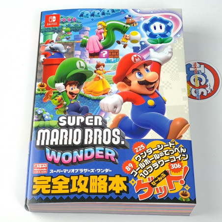 Super Mario Brothers Wonder Perfect Guidebook Japan New (Guide Nintendo Switch)