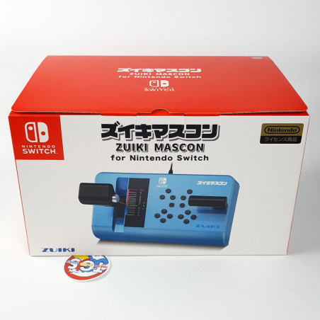 Densha De Go!! One Handle Controller Nintendo Switch By Train ZUIKI Mascon Blue NEW