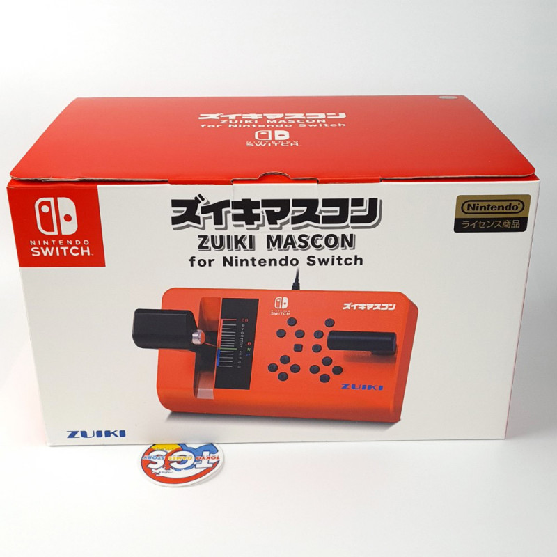 Densha De Go!! One Handle Controller Nintendo Switch By Train ZUIKI Mascon Red NEW