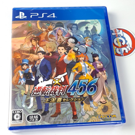 Apollo Justice Ace Attorney Trilogy (Gyakuten Saiban 4 5 6) PS4 Multilanguage Japan NEW