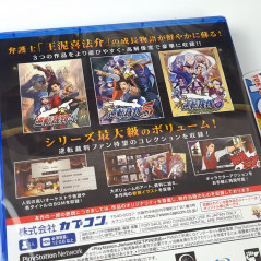 Apollo Justice Ace Attorney Trilogy (Gyakuten Saiban 4 5 6) PS4 Multilanguage Japan NEW