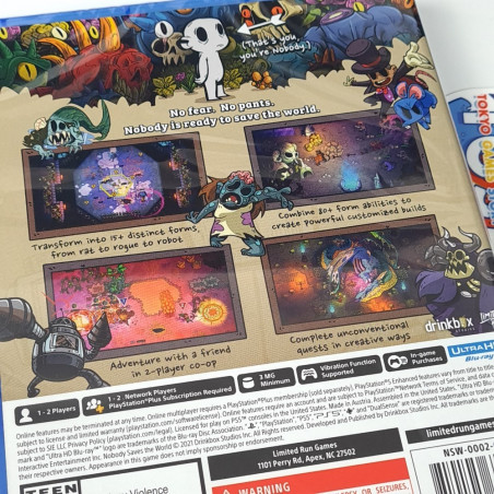 NOBODY SAVES THE WORLD PS5 Limited Run Games (Multi-language:EN-FR-DE-ES-IT..) New