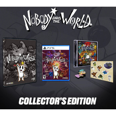 NOBODY SAVES THE WORLD Deluxe Edition PS5 Limited Run Games (Multi-language:EN-FR-DE-ES-IT..) New