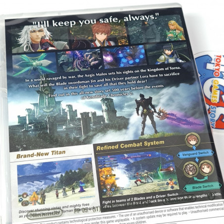 Xenoblade Chronicles 2: Torna The Golden Country Switch EU Game In EN-FR-DE-ES-IT NEW RPG Nintendo