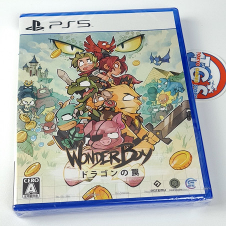 Wonder Boy: The Dragon's Trap PS5 Japan Game In EN-FR-DE-ES-IT-PT New Monsterboy