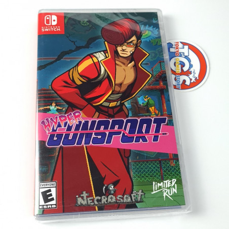 Hyper Gunsport Switch Limited Run Games NEW (Multi-Language) Action-Arcade-Sports