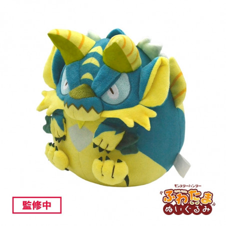 Monster Hunter: Zinogre Fuwa Tama Plush/Peluche Japan New Capcom