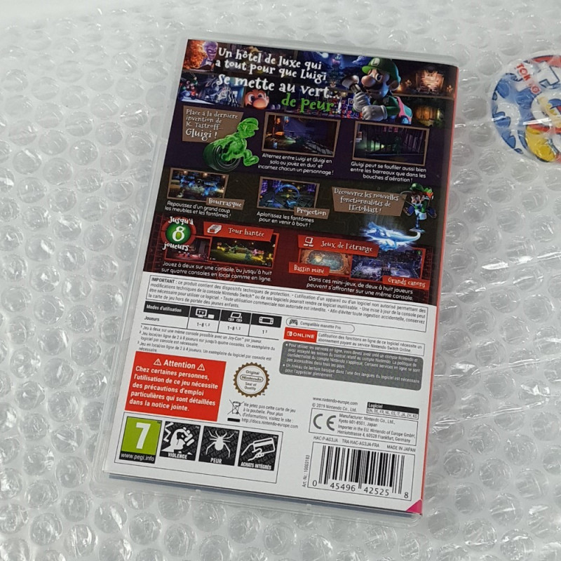 Luigi's Mansion 3 Switch FR Physical Game In Multi-Language Action ...