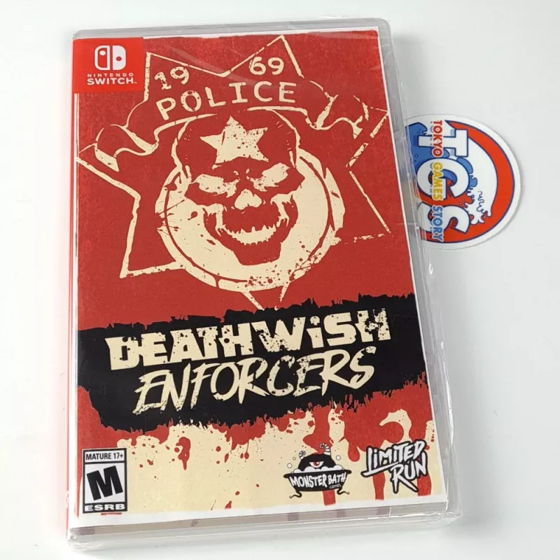 Deathwish Enforcers Nintendo Switch Limited Run Games New (Arcade 