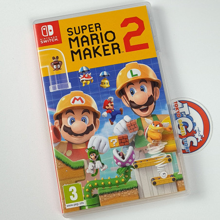 Super Mario Maker 2 Switch FR Physical Game In Multi-Language Platform-Action