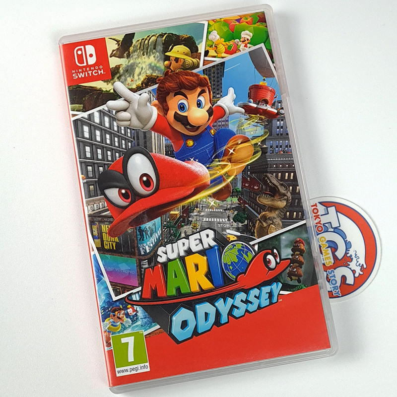 Super Mario Odyssey Switch FR Physical Game In Multi-Language Platform-Action