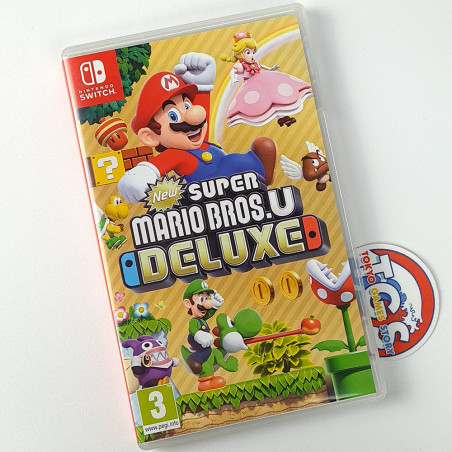 New Super Mario Bros. U Deluxe Switch FR Physical Game In Multi-Language