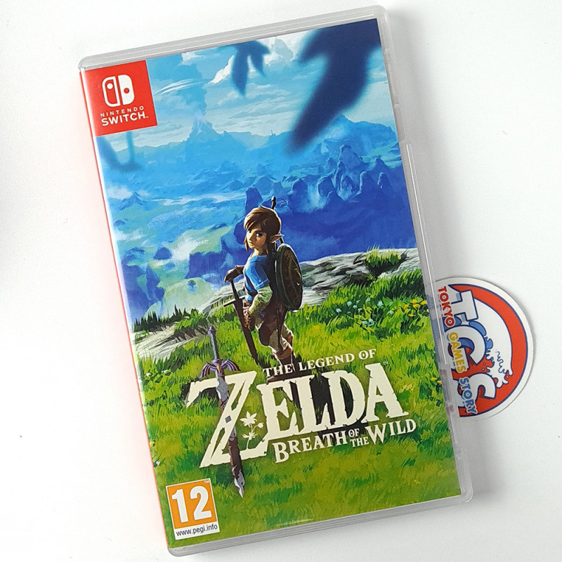 The Legend Of Zelda Breath Of The Wild Switch FR Physical Game In FR-EN-DE-ES-IT-JP