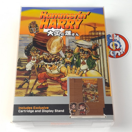 Hammerin' Harry Nintendo NES (DAIKU NO GEN-SAN) NTSC-US Retro-Bit 2024 New