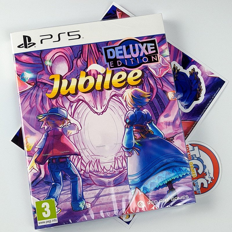 Jubilee Deluxe Edition +Stickers PS5 NEW Red Art Games (EN-DE-ES-FR-IT / Platform Action)