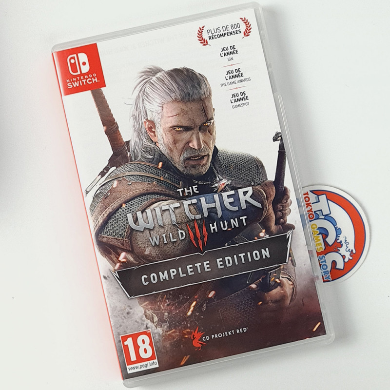 The Witcher 3 Wild Hunt Complete Edition Switch FR Physical Game In EN-FR-DE-ES-IT Action Adventure