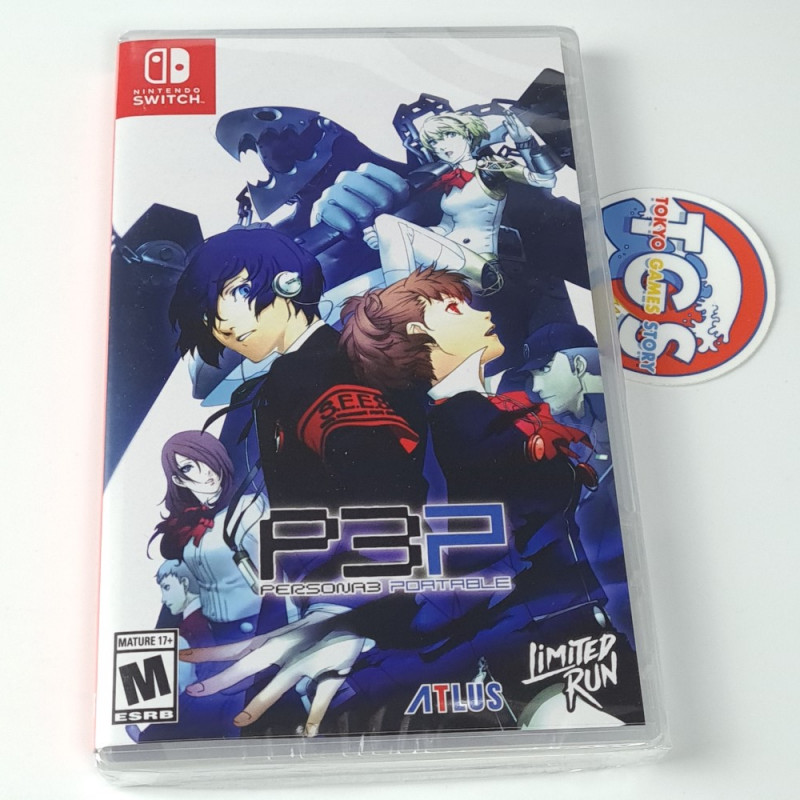 Persona 3 Portable P3P Nintendo Switch Limited Run Games (Multi-Language/RPG)New