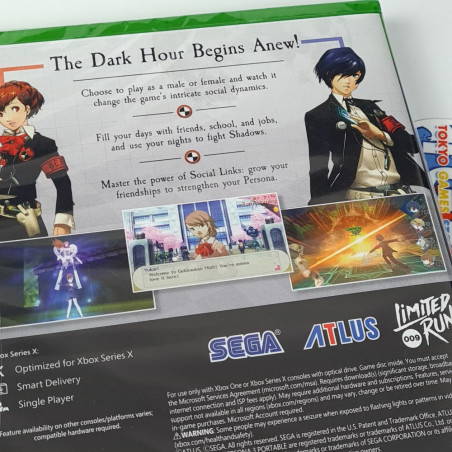 Persona 3 Portable P3P Xbox One / Series X Limited Run Games (Multi-Language/RPG)New