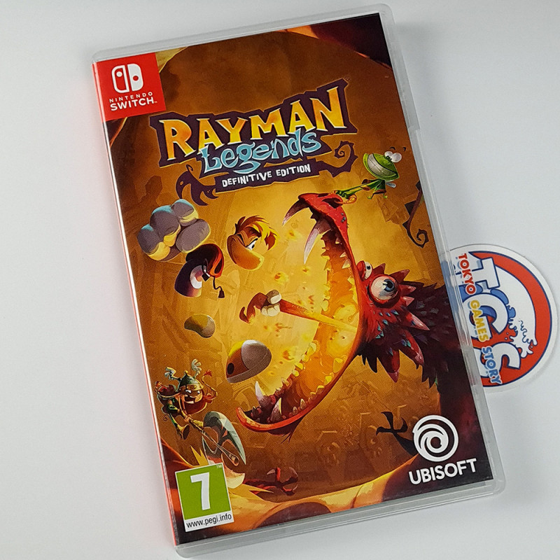 Rayman Legends Definitive Edition Switch FR Physical Game In FR-EN-DE-ES-IT Platform