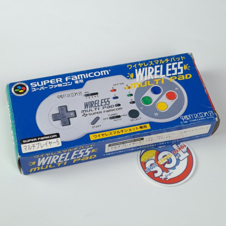 Wireless Multi Pad Controller Super Famicom Nintendo SFC Japan 1993 Manette