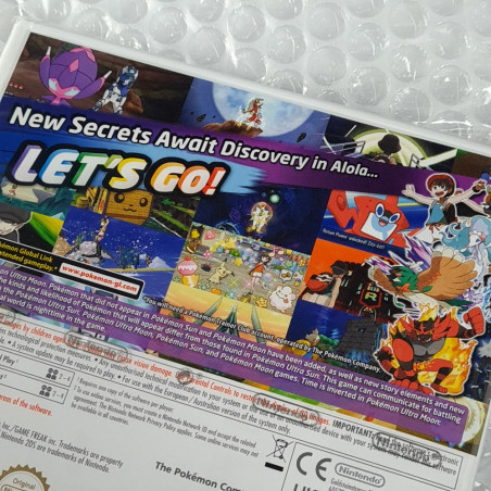 Pokemon Ultra Moon/Lune Nintendo 3DS PAL-EURO NEW (Multi-Language) FactorySealed