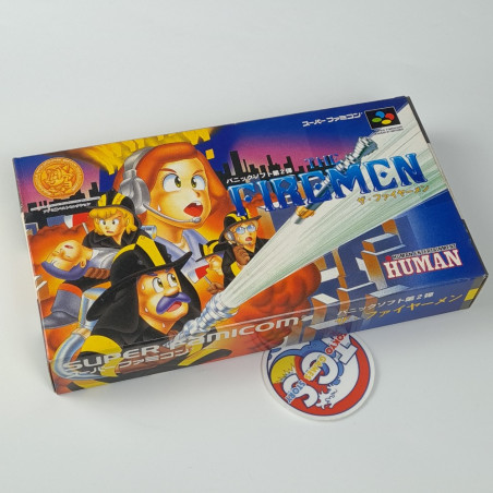 The Firemen Super Famicom (Nintendo SFC) Japan Game Action Survival Adventure Human 1994