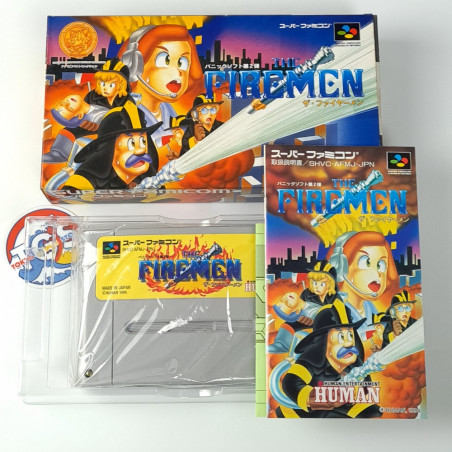 The Firemen Super Famicom (Nintendo SFC) Japan Game Action Survival Adventure Human 1994