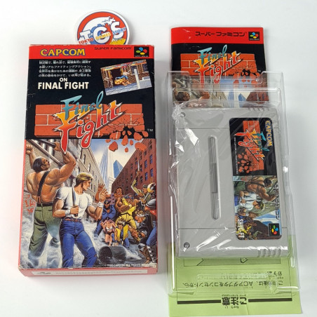 Final Fight Super Famicom (Nintendo SFC) Japan Ver. Beat'em All Capcom SHVC-FT