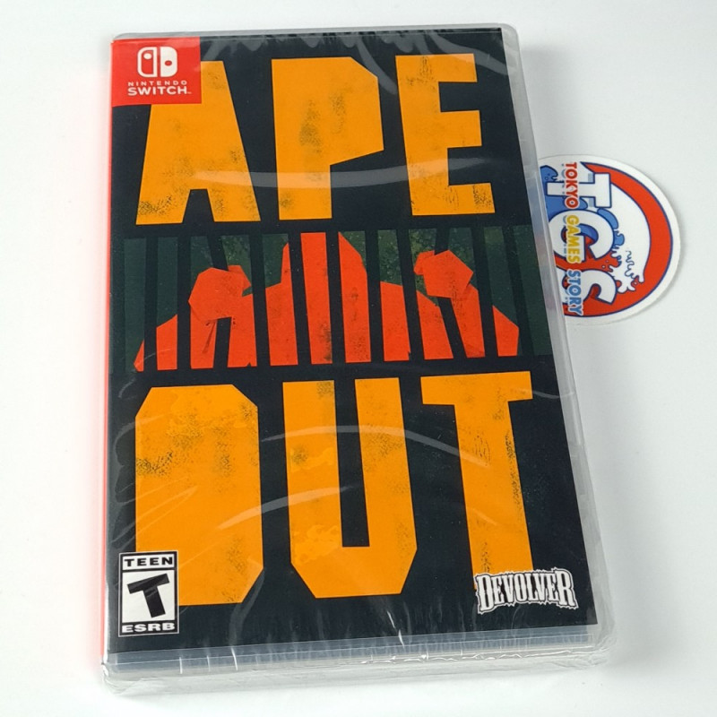 Ape Out Nintendo SWITCH US Game New (Multi-Language/smash‘em up Escape) Devolver
