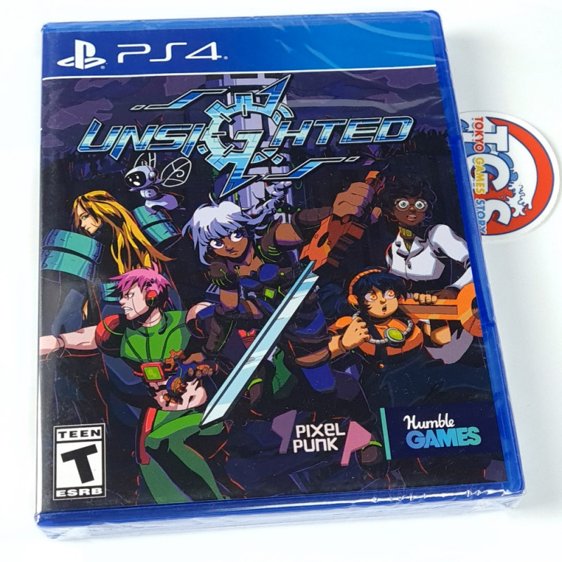 UNSIGHTED PS4 Limited Run Games (Multi-Language/Action RPG) New