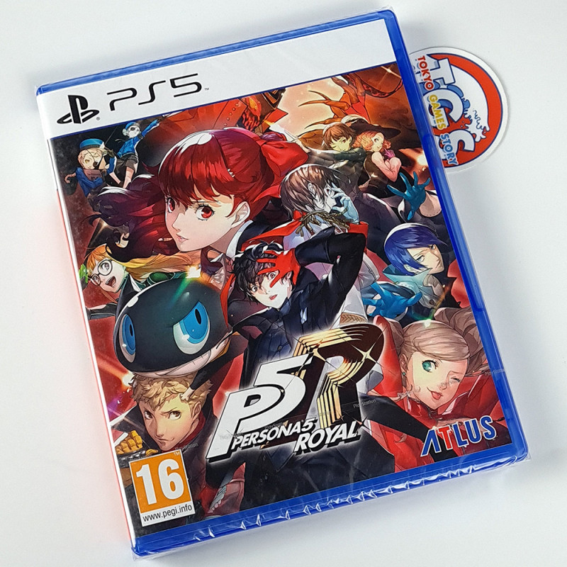 Persona 5 Royal PS5 FR Physical Game In EN-FR-DE-ES NEW Atlus RPG Shin Megami Tensei