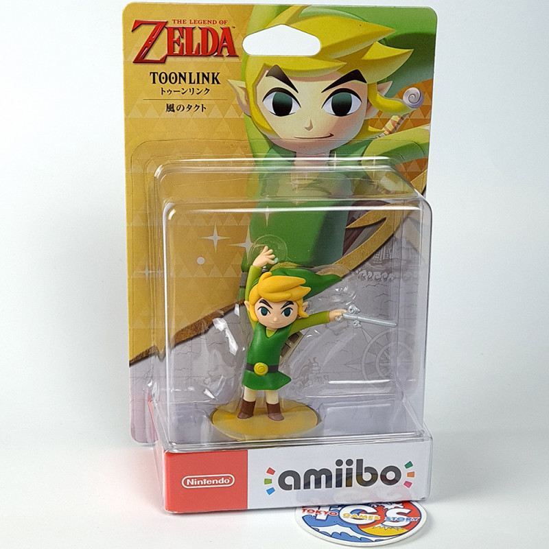 Nintendo Amiibo Link y Zelda de The Legend of Zelda Wind Waker
