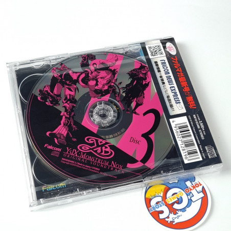 YS IX Monstrum Nox Original Soundtrack [3CDs] OST NEW Nihon Falcom Game Music