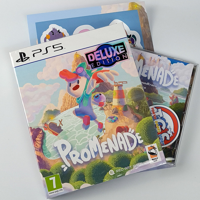 Promenade Deluxe Edition +Bonus PS5 Red Art Games NEW (EN-DE-FR-ES-IT/Platform Action)