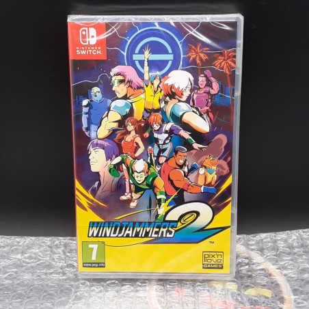 WINDJAMMERS 2 SWITCH Pix'n Love Games NEW (EN-FR-ES-DE-IT-PT-JP) FlyingPowerDisc