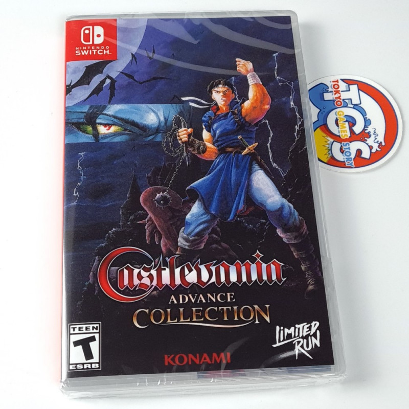 Castlevania Advance Collection SWITCH Limited Run Games New (Dracula X Cover)