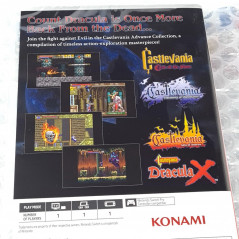 Castlevania Advance Collection SWITCH Limited Run Games New (Dracula X Cover)
