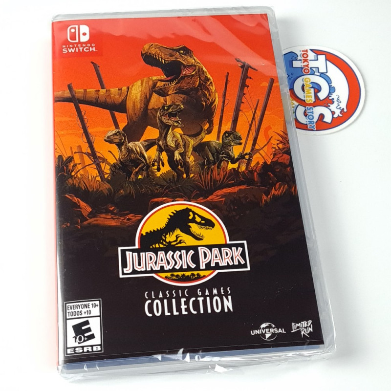 Jurassic Park Classic Games Collection SWITCH Limited Run Games (MultiLanguages) New