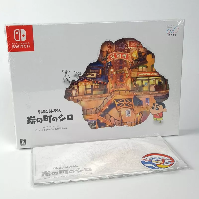 Shin Chan: Shiro of Coal Town Collector's Edition Switch Japan NEW Shinchan  Adventure