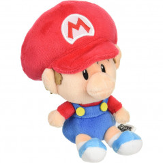 Super Mario Plush Peluche All Star Collection Baby Mario Japan New Sanei
