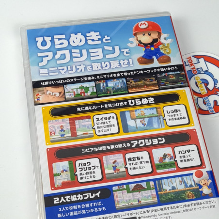 Mario vs. Donkey Kong Nintendo Switch Japan Physical Game in Multi-Language NEW