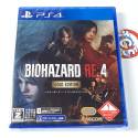 BioHazard RE: 4 [Gold Edition] PS4 Japan New (Multi-Language) Resident Evil Capcom