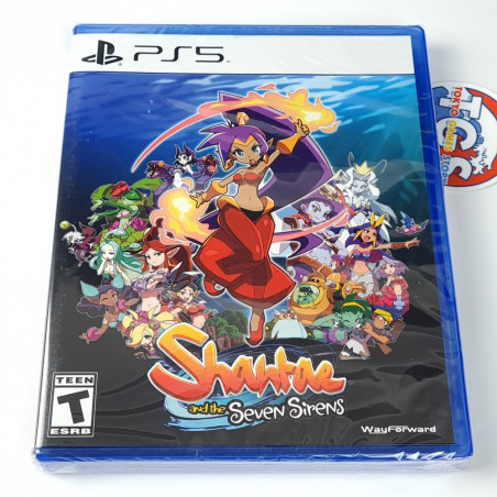Shantae And The Seven Sirens PS5 Limited Run Games New (Multi-Languages) Platform/Adventure