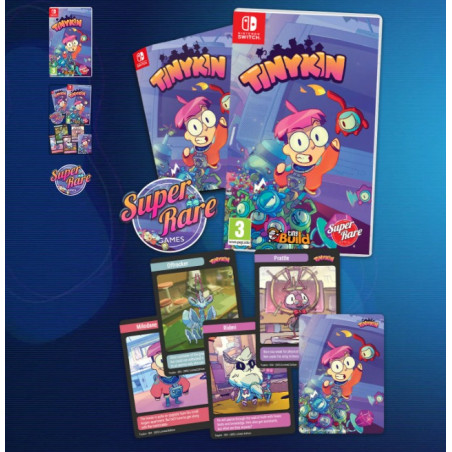 Tinykin Nintendo SWITCH Super Rare Games (Multi-Language/Adventure Platform Puzzle)New