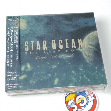 STAR OCEAN 4 The Last Hope (3CDs+DVD) Original Soundtrack OST Japan Game Music New